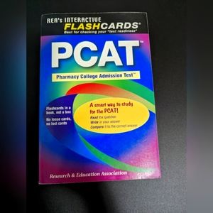 PCAT Flashcard Book 1st ed. + APhA Complete Review for Pharmacy 12th edition